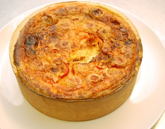 Make a towering Tomato Quiche with Eunice Feller