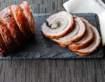 Slow-roast Antonio's indulgent main course, Porchetta