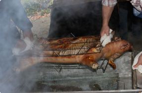 La Caja China Roast Pig