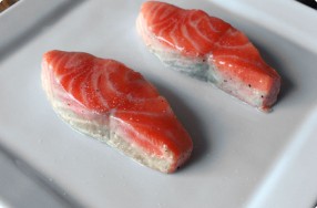 Butter-Steamed Salmon