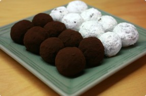 Chocolate-Berry Truffles
