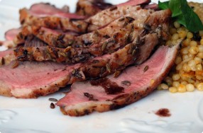 Lavender-Fennel Duck Breast