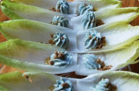 Endive Spears w/ Blue Cheese & Spiced Nuts