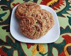 Oatmeal-Date Cookies w/ Rose Sugar