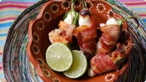 Grilled Shrimp-Jalapeño Poppers