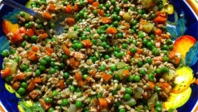 Barley Salad w/ Pesto