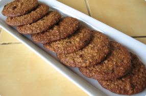 Oatmeal Pecan Maple Thins