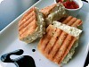 Grilled Asiago & Goat Cheese Sandwich w/ Tomato Jam
