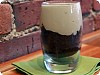 Chocolate Guinness Cake w/ Irish Cream Sabayon