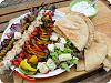 Grilled Greek Salad w/ Chicken