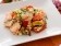 Warm Shrimp Salad w/ Cherry Tomatoes, Tarragon & Corn