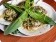 Whole Broiled Scallops w/ Fresh Ramp Salad
