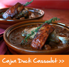 Cajun Duck Cassoulet