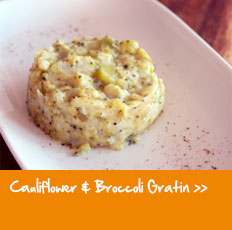 Cauliflower & Broccoli Gratin