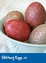 Glittery Eggs