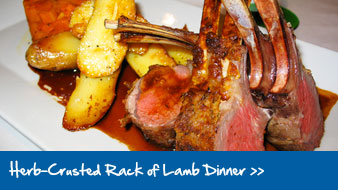 Herb-Crusted Rack of Lamb Dinner