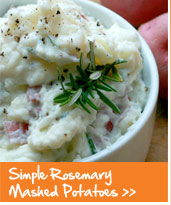 Simple Rosemary Mashed Potatoes