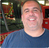 Firefighter Nick Russo