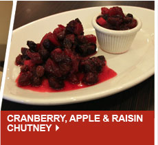 Cranberry, Apple & Raisin Chutney