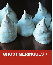 Ghost Meringues