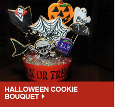 Halloween Cookie Bouquet