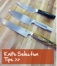 Knife Selection Tips