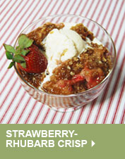 Strawberry-Rhubarb Crisp