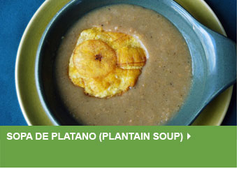 Sopa de Plantano (Plantain Soup)