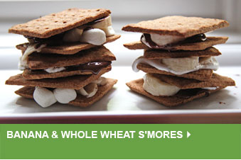 Banana & Whole Wheat S'Mores