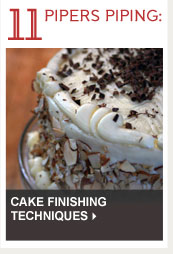 Cake Finishing Techniques