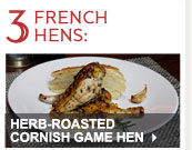 Herb-Roasted Cornish Game Hen