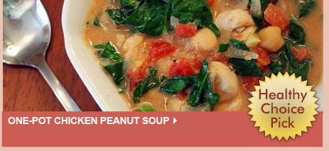 One-Pot Chicken Peanut Soup