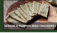 Sesame & Pumpkin Seed Crackers