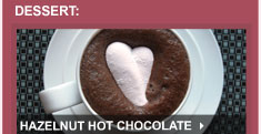 Hazelnut Hot Chocolate 