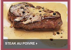 Steak au Poivre