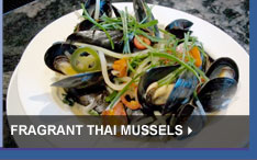 Fragrant Thai Mussels