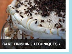 Cake Finishing Techniques