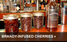 Brandy-infused Cherries