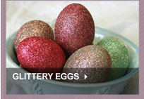 Glittery Eggs