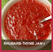Rhubarb-Thyme Jam