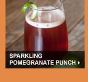 Sparkling Pomegranate Punch