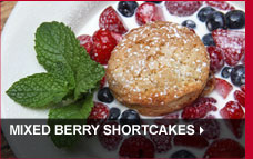 Mixed Berry Shortcakes