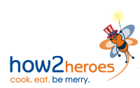 how2heroes. cook. eat. be merry