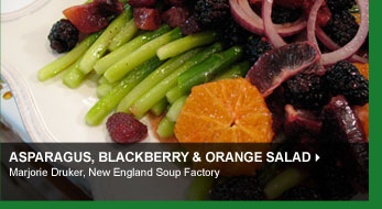 Asparagus Blackberry & Orange Salad