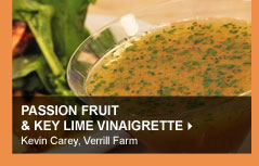 Passion Fruit & Key Lime Vinaigrette