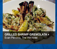 Grilled Shrimp Gremolata