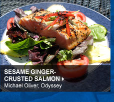 Sesame Ginger-Crusted Salmon