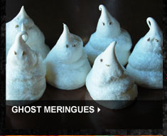 Ghost Meringues