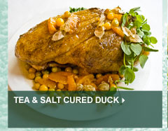 Tea & Salt Cured Duck