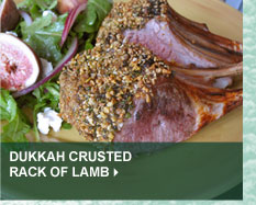 Dukkah Crusted Rack of Lamb